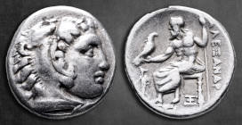 Kings of Macedon. Abydos. Alexander III "the Great" 336-323 BC. Drachm AR