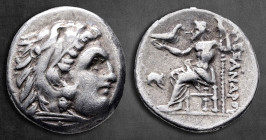 Kings of Macedon. Lampsakos. Alexander III "the Great" 336-323 BC. Drachm AR