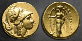 Kings of Macedon. Salamis. Alexander III "the Great" 336-323 BC. Stater AV