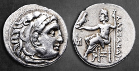 Kings of Macedon. Abydos. Antigonos I Monophthalmos 320-301 BC. Antigonos I Monophthalmos 320-301 BC. In the name and types of Alexander III. Struck c...