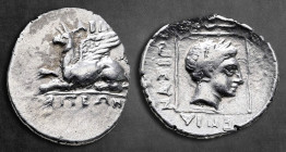 Thrace. Abdera circa 330-329 BC. Drachm AR