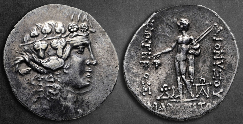Thrace. Maroneia circa 168-45 BC. 
Tetradrachm AR

34 mm, 16,30 g

Head of ...
