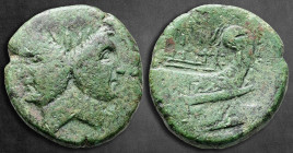 Sextus Pompey Magnus 43-36 BC. Sicily. As Æ