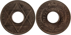 British West Africa 1/10 Penny 1936