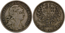 Cape Verde 50 Centavos 1930