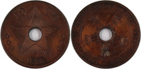 Belgian Congo 10 Centimes 1888