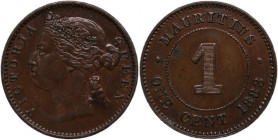 Mauritius 1 Cent 1883