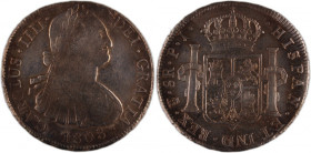 Bolivia 8 Reales 1808 PJ Silver