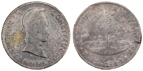 Bolivia Potosi 8 Soles 1844 PTS R Silver