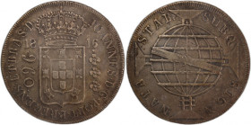 Brazil 960 Reis 1816 B Silver