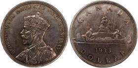 Canada 1 Dollar 1935 Silver