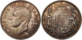 Canada 50 Cents 1948 Silver