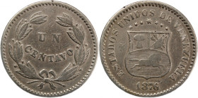 Venezuela 1 Centavo 1876