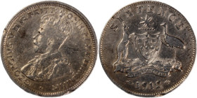 Australia 6 Pence 1912 L Silver