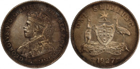 Australia 1 Shilling 1927 Silver