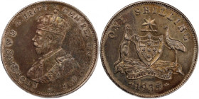 Australia Shilling 1935 Silver