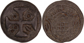 India Portuguese 20 Bazarucos 1800