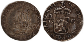 Netherlands East Indies 1/16 Gulden 1802 Silver