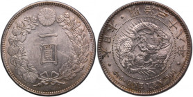 Japan 1 Yen 1905 Yr.(38) Silver