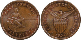 Philippines 1/2 Centavo 1904
