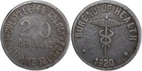 Philippines Culion Islands 20 Centavos 1920 Rare