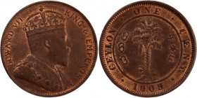 Ceylon 1 Cent 1909