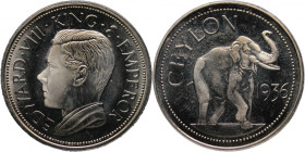 Sri Lanka Ceylon 1 Crown 1936