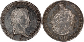 Austria 10 Kreuzers 1846 B Silver