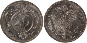 Austria 20 Heller 1894 KB