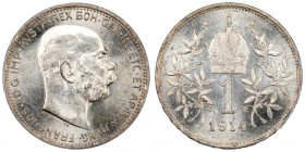 Austria 1 Corona 1914 Silver