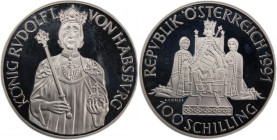 Austria 100 Schilling 1991 Silver
