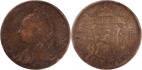 Cyprus 18 Piastres 1901 Silver