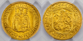 Czechoslovakia 1 Dukat 1927 Gold