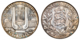 Estonia 1 Kroon 1933 Prooflike