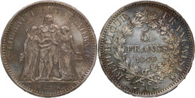 France 5 Francs 1849 A Silver