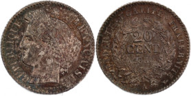 France 20 Centimes 1850 A Silver