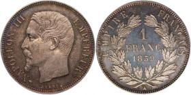 France 1 Franc 1859 A Silver