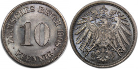 Germany 10 Pfennig 1908 A