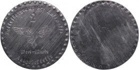 Germany Third Reich Air Force Token 2 Reichsmark ND Rare