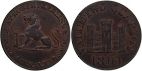 Gibraltar 2 Quarts 1810