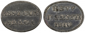 Great Britain Scotland Communion Tokens 1810/1830/1856 Lot of 3 Tokens
