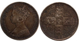 Great Britain Florin 1872 Silver