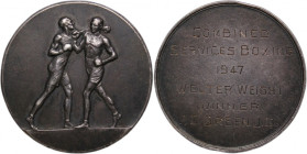 Great Britain Boxing Silver Medal 1947