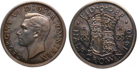 Great Britain 1/2 Crown 1950