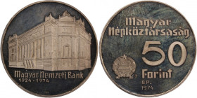 Hungary 50 Forint 1974 Silver