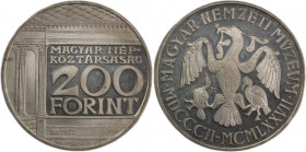 Hungary 200 Forint 1977 Silver