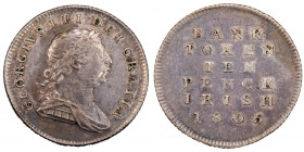Ireland 10 Pence 1805 Silver