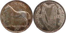 Ireland Republic 1/2 Crown 1928 Silver
