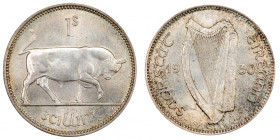 Ireland Republic Shilling 1930 Silver