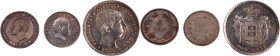 Portugal 1858-1910 (Lot of 3 Coins) Silver